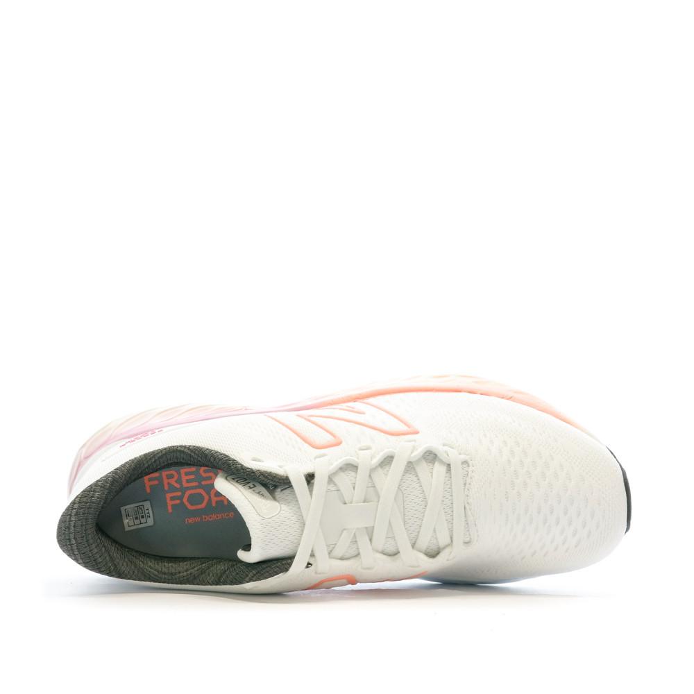 Chaussures de Running Blanches Femme New Balance WEVOZLN vue 4