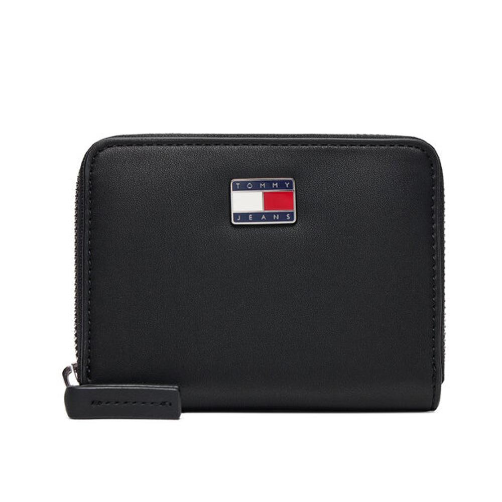 Portefeuille Noir Homme Tommy Hilfiger AW0AW18031 pas cher