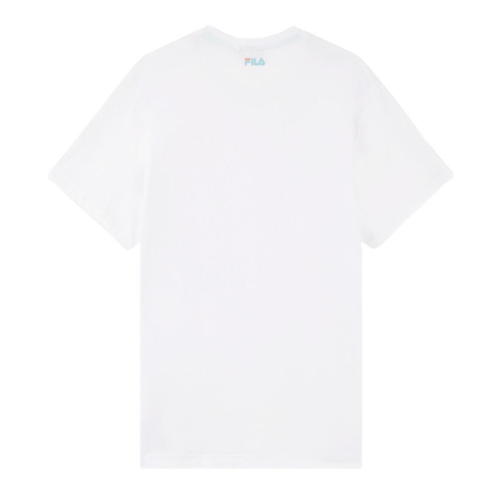 T-shirt Blanc/Rose Homme Fila Gaston vue 2