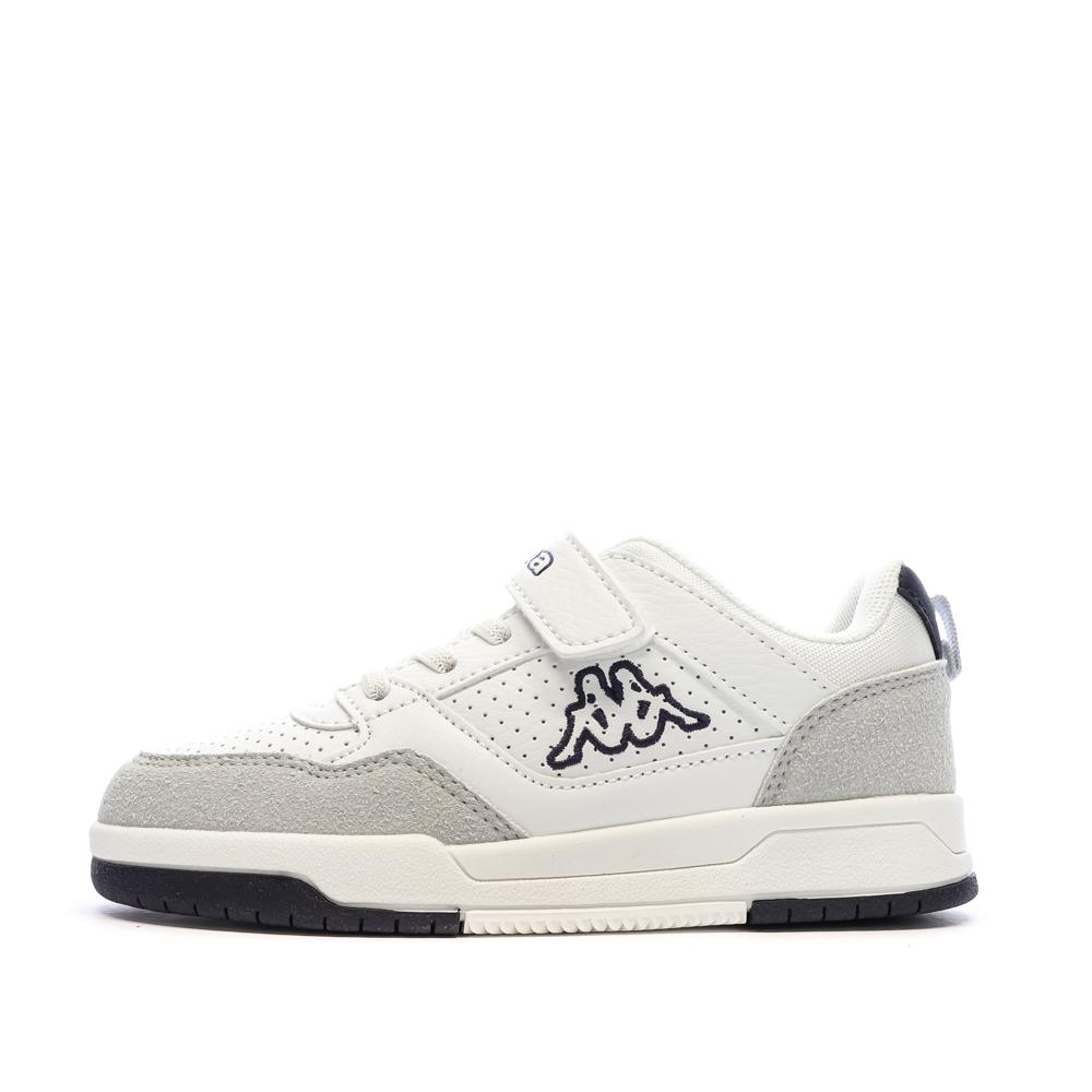 Baskets Blanches Garçon Kappa Manis pas cher