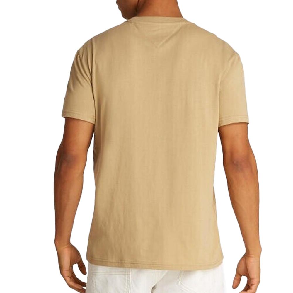 T-Shirt Beige Homme Tommy HilfigerLinear vue 2
