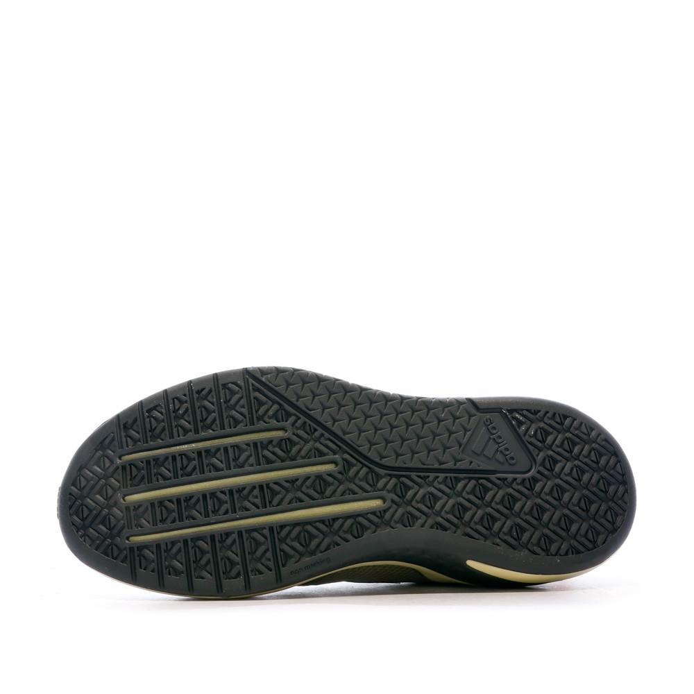 Baskets Kaki Homme Adidas Trainer vue 5