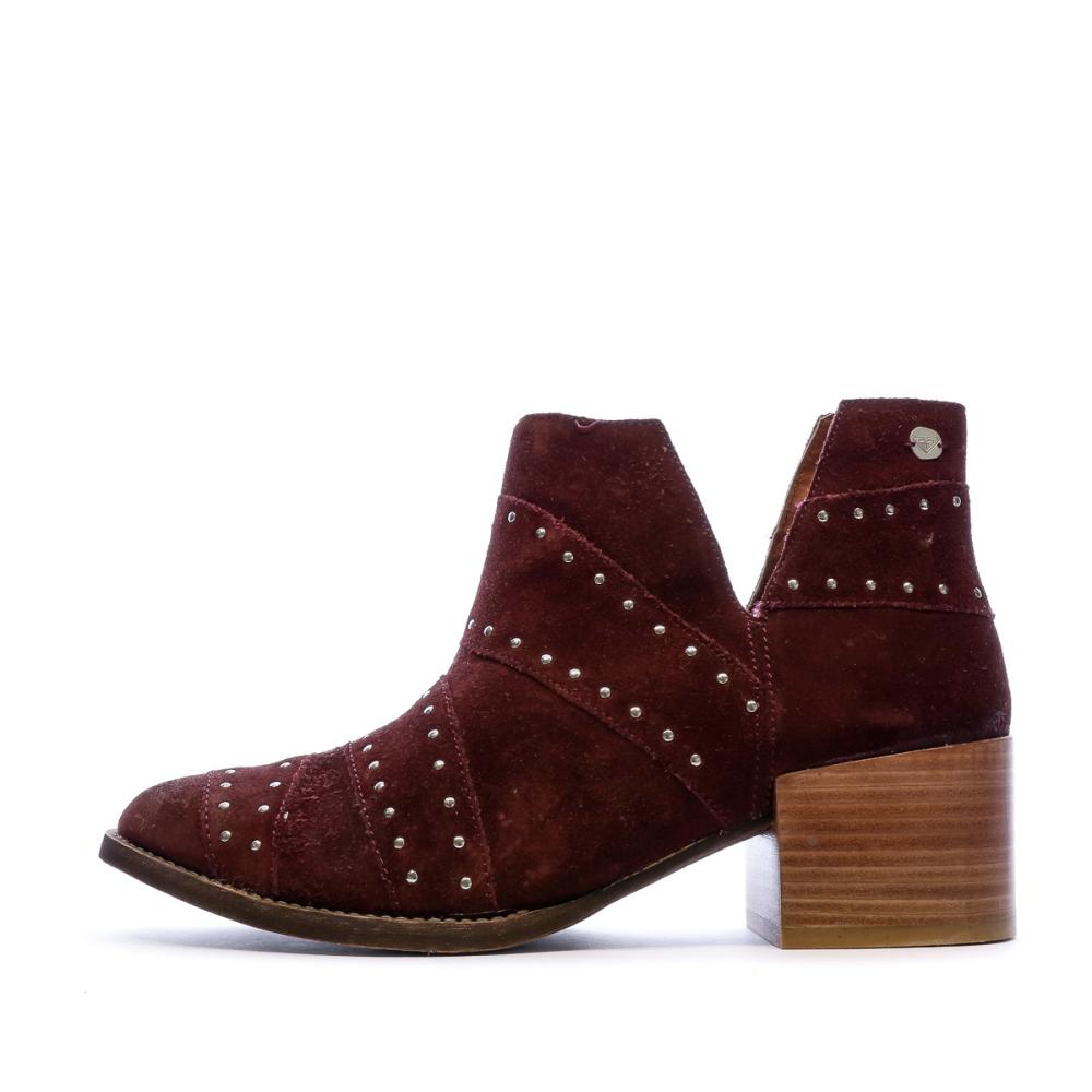 Bottines Bordeaux femme Roxy LEXIE pas cher