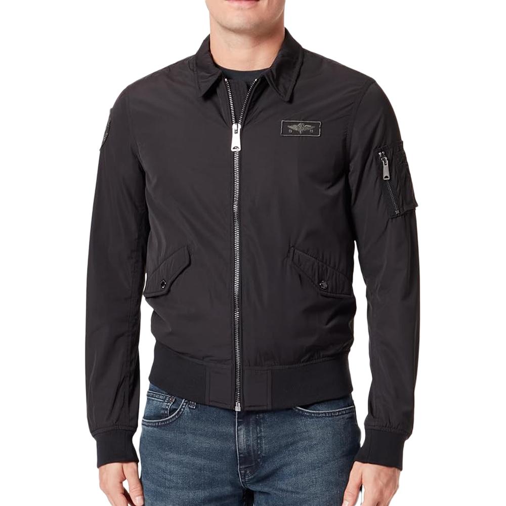 Blouson Noir Homme Schott CWU23 pas cher