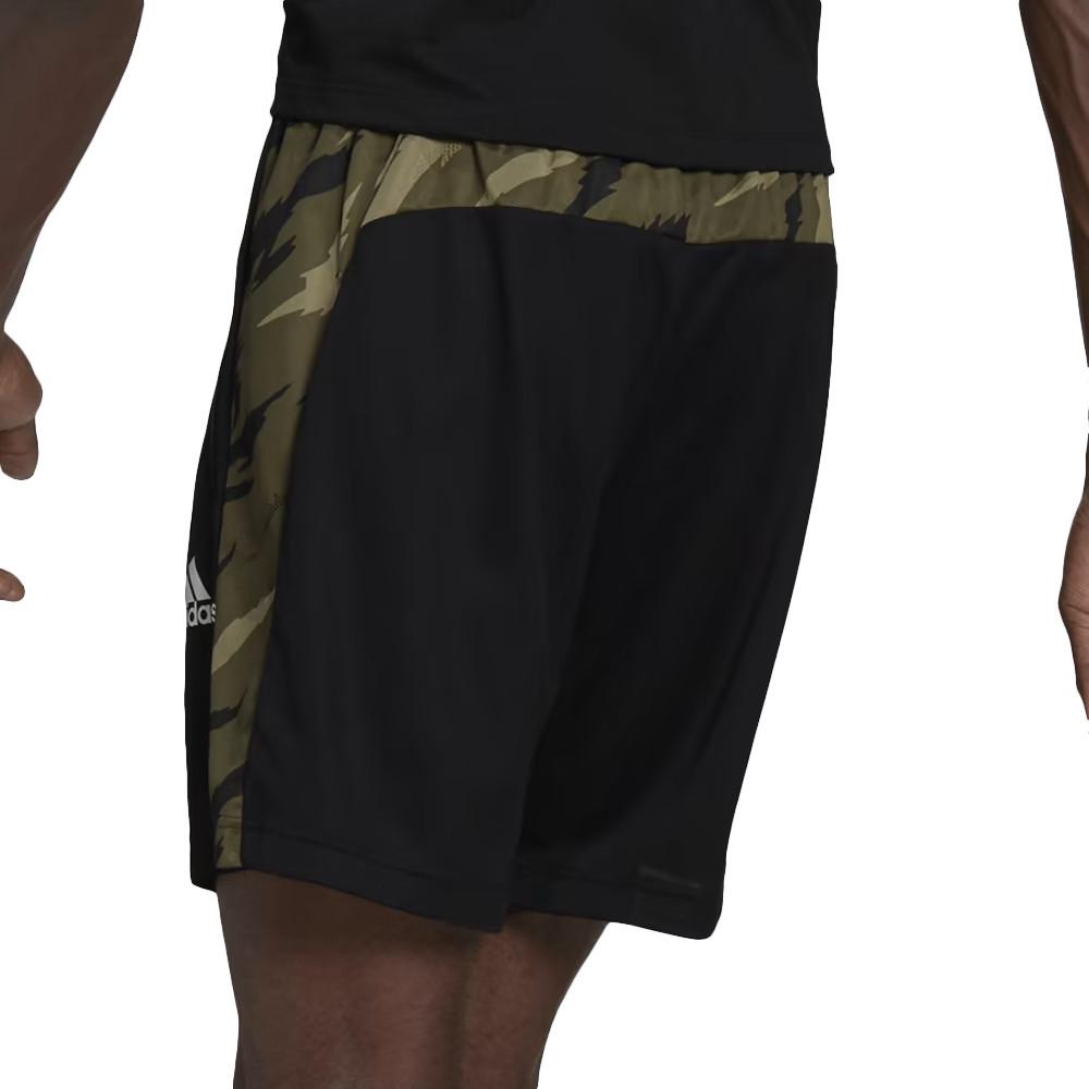 Short Noir Homme Adidas Feelstrcamo vue 2