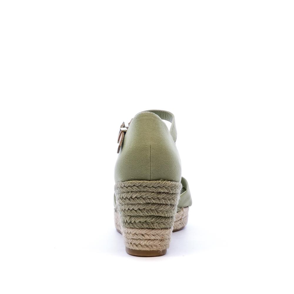 Sandales Compensées Kaki femme Tommy Hilfiger vue 3