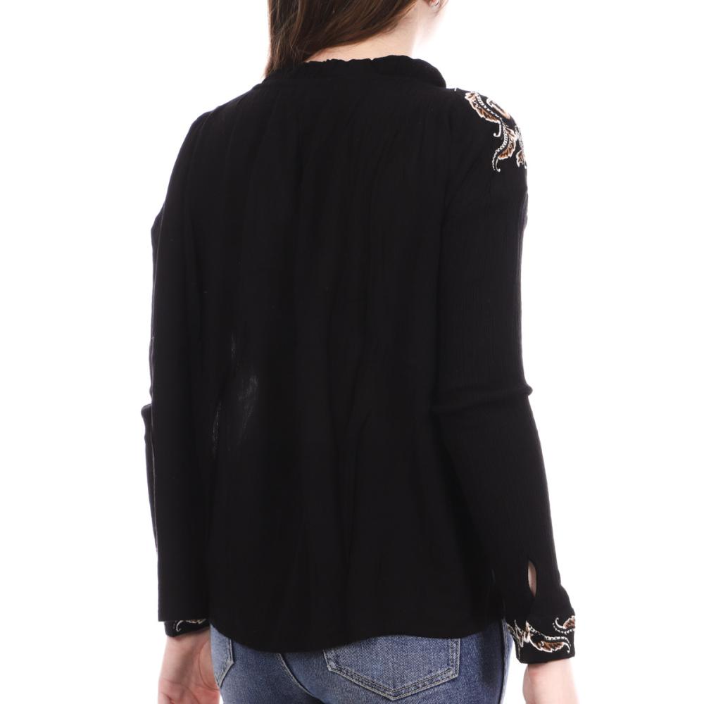 Blouse Noir Femme Les Tropéziennes Dormelle vue 2