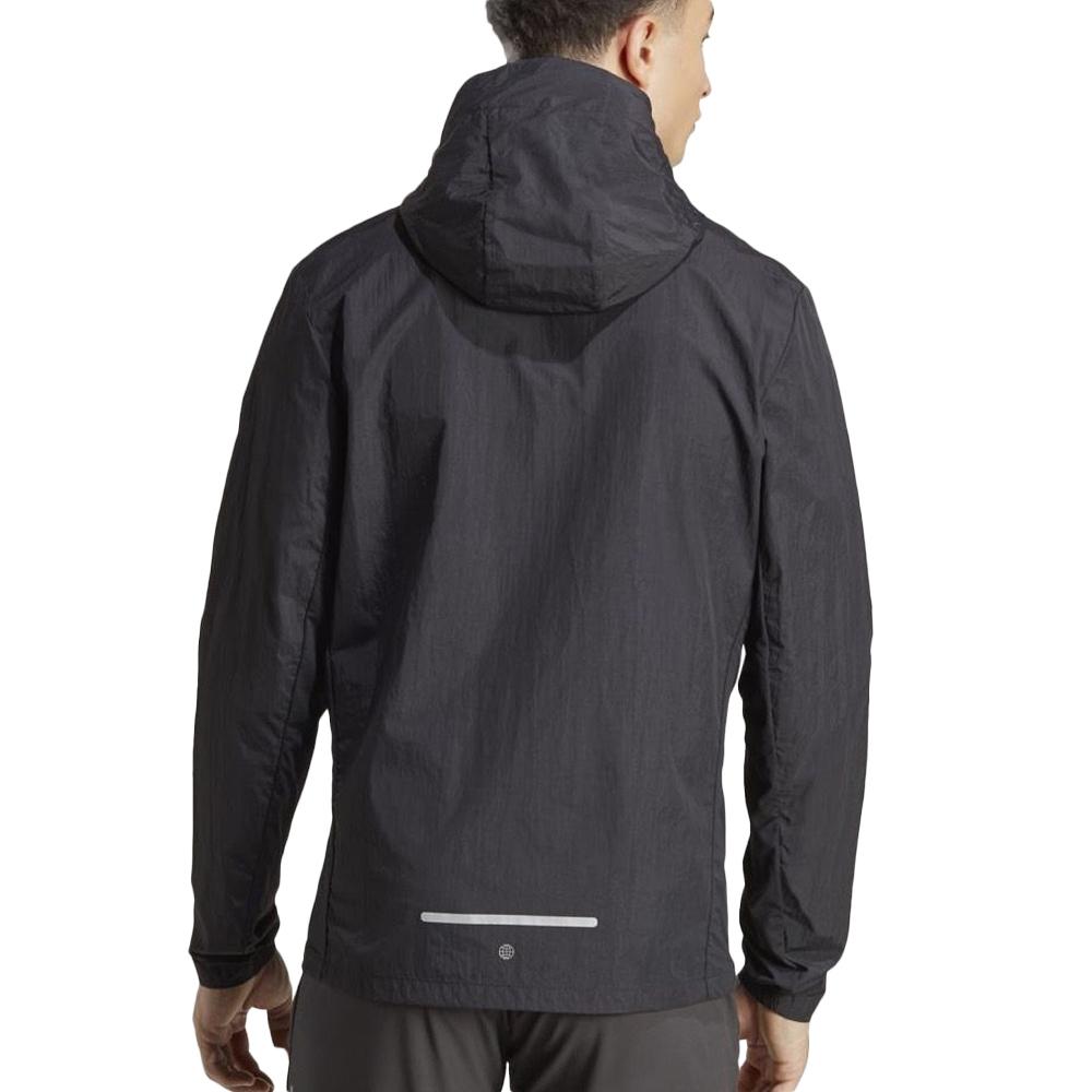 Veste Noire Homme Adidas Marathon IB8264 vue 2