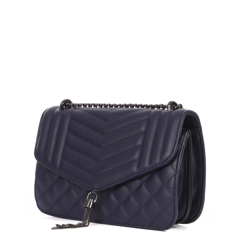 Sac bandoulière Marine Femme Manoukian Avalon vue 3