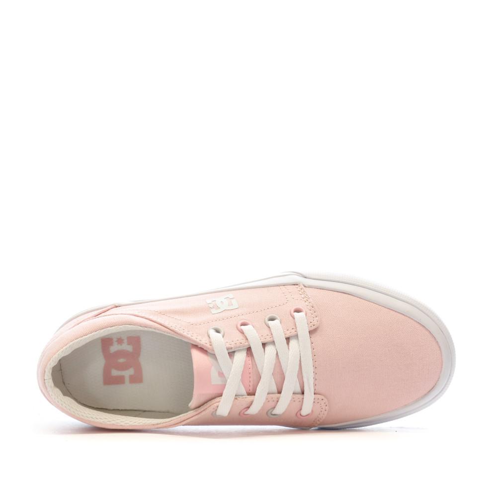 Baskets Rose Fille Dc shoes Trase vue 4