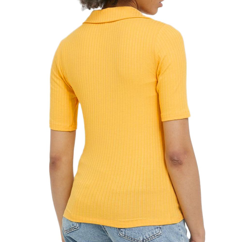 Polo Jaune Femme JDY Fransiska vue 2