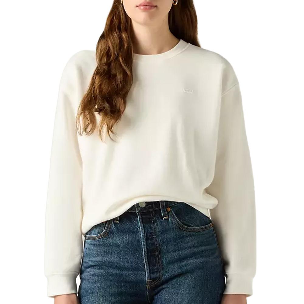 Sweat Blanc Femme Levi's Everyday pas cher