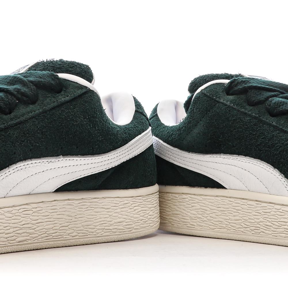 Baskets Vertes/Beiges Homme Puma Suede Xl Hairy vue 7