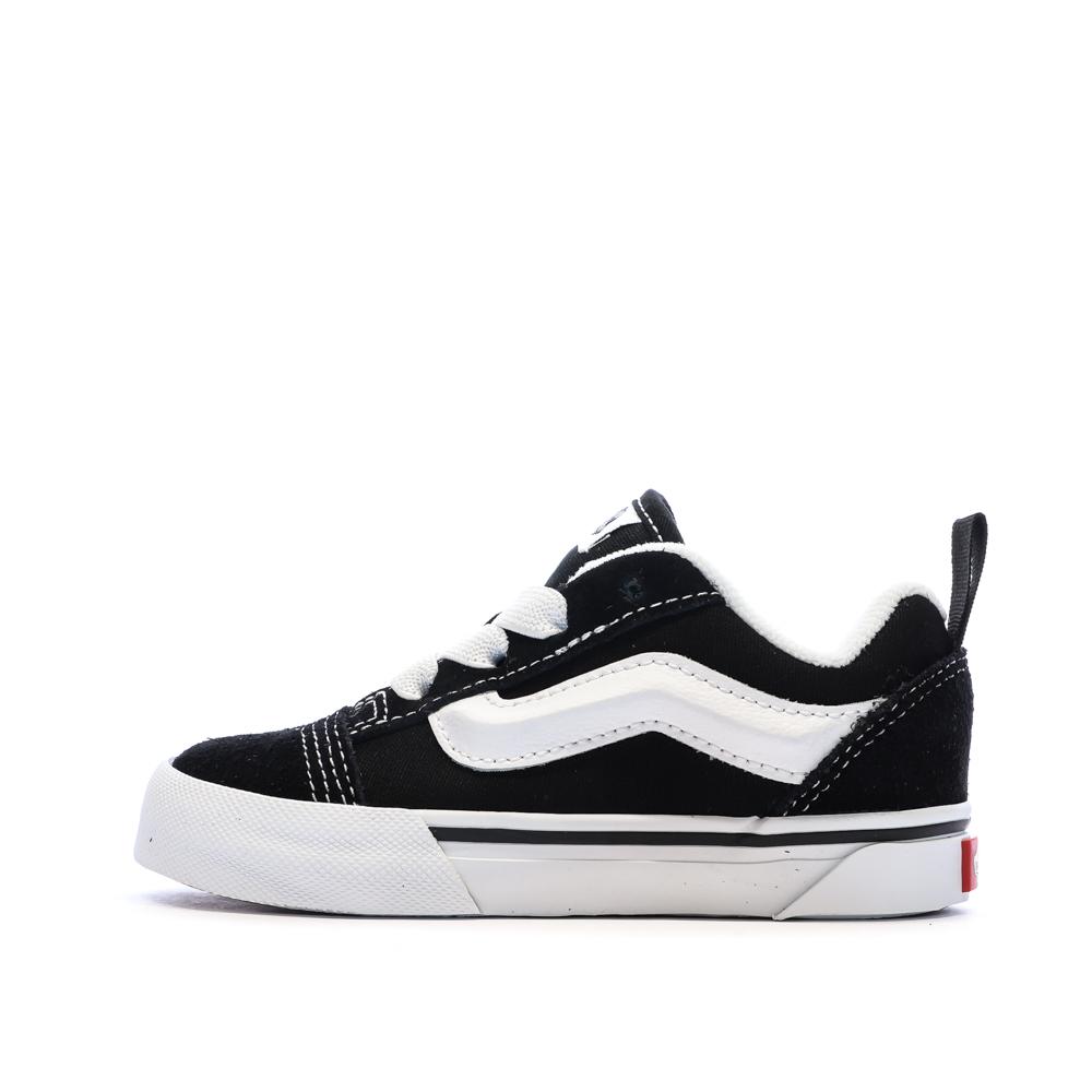 Baskets Noir Enfant Vans Knu Skool pas cher