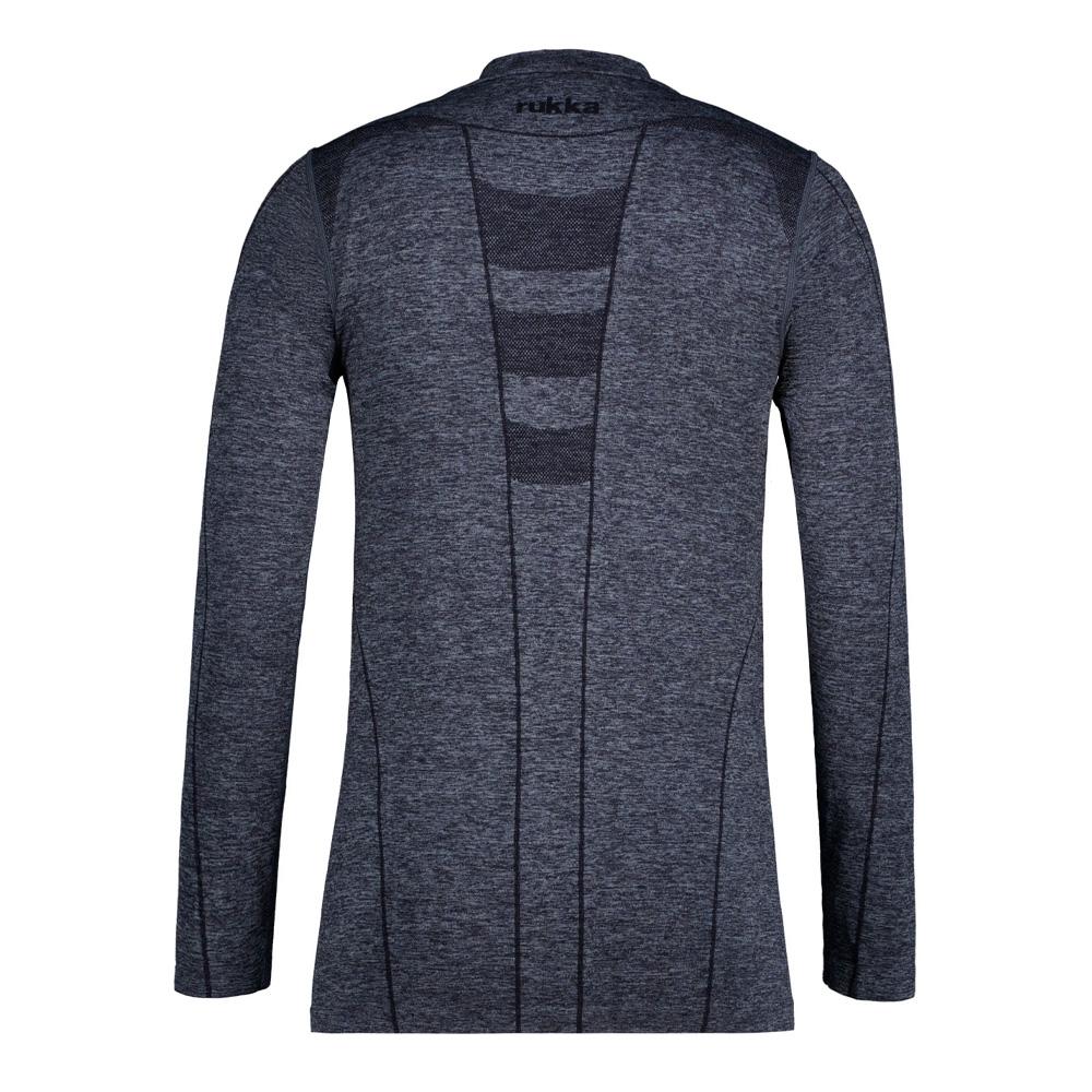 T-shirt Manches Longues Gris Foncé Homme Rukka Tira vue 2