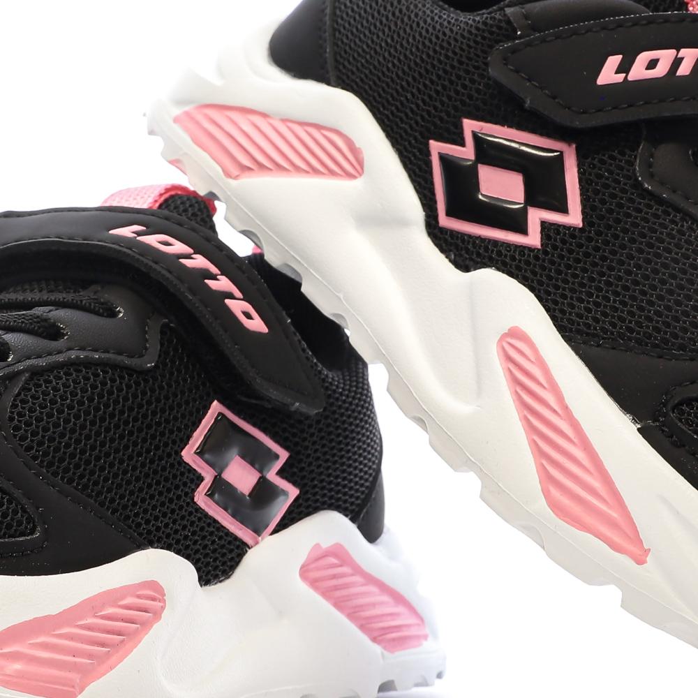 Baskets Noires/Roses Fille Lotto Bologna vue 7