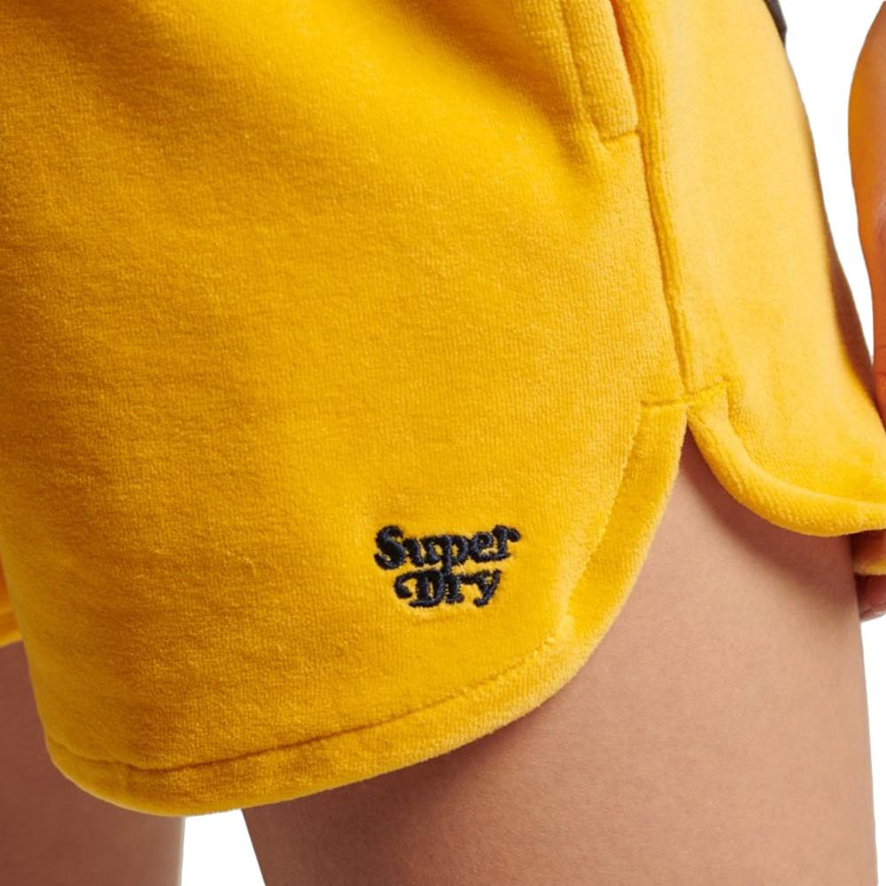 Short Jaune Femme Superdry Racer vue 2