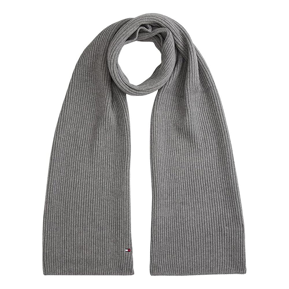 Coffret Bonnet + Echarpe Gris Homme Tommy Hilfiger Th Flag vue 2