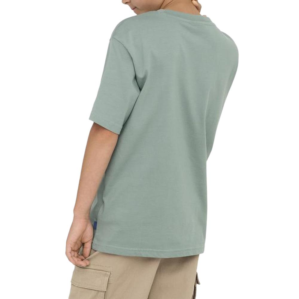 T-shirt Vert Garçon Only & Sons Fred Life vue 2