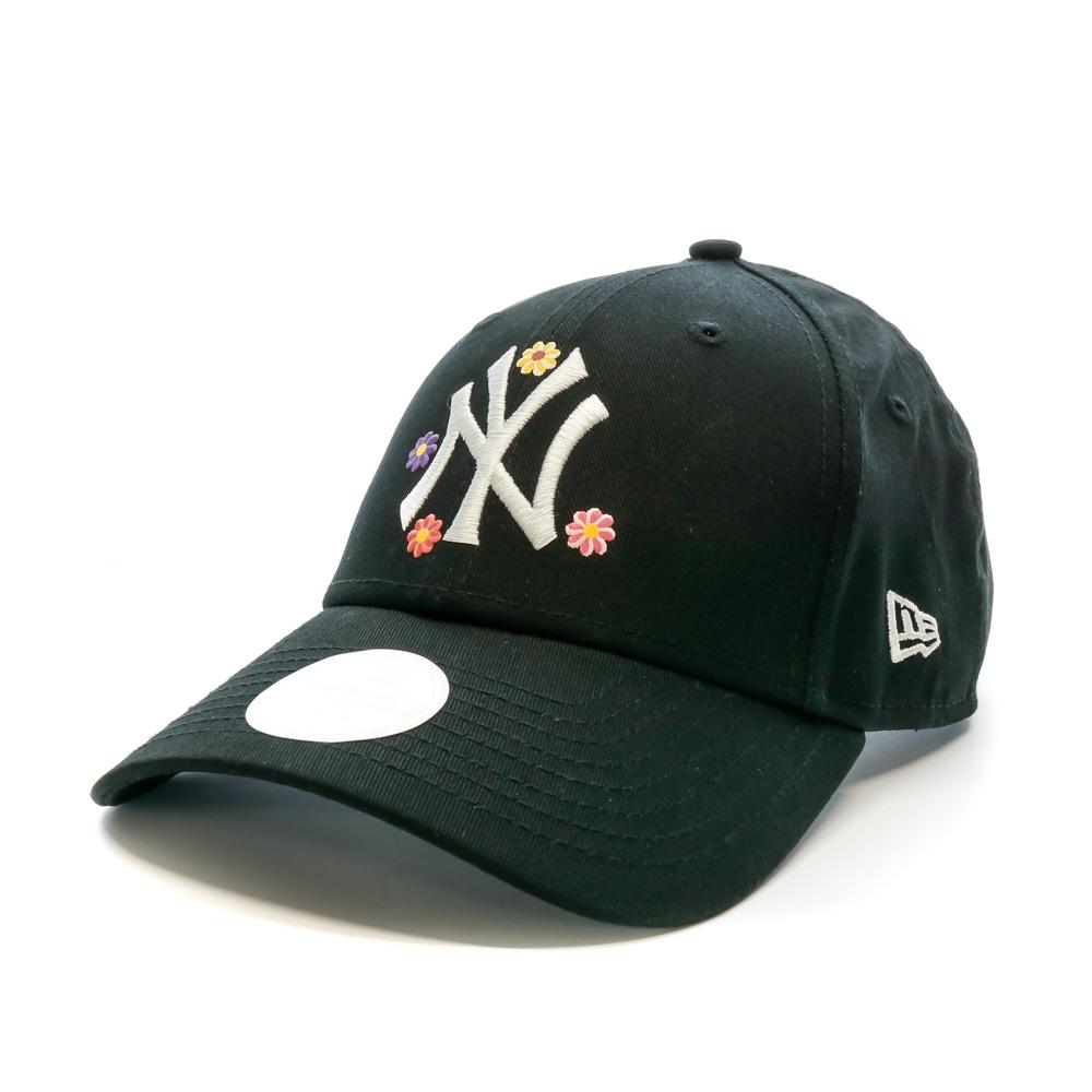 Casquette Noire Femme New Era Flower pas cher