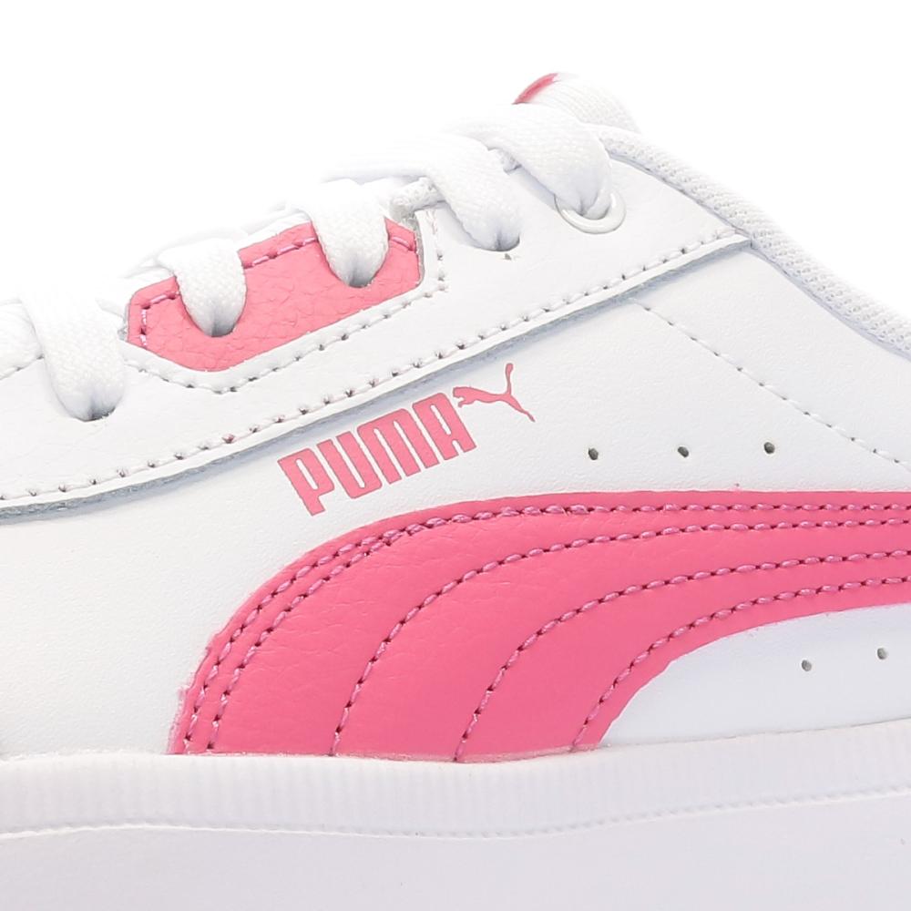 Baskets Blanche/Rose Mixte Puma Tori Jr vue 7