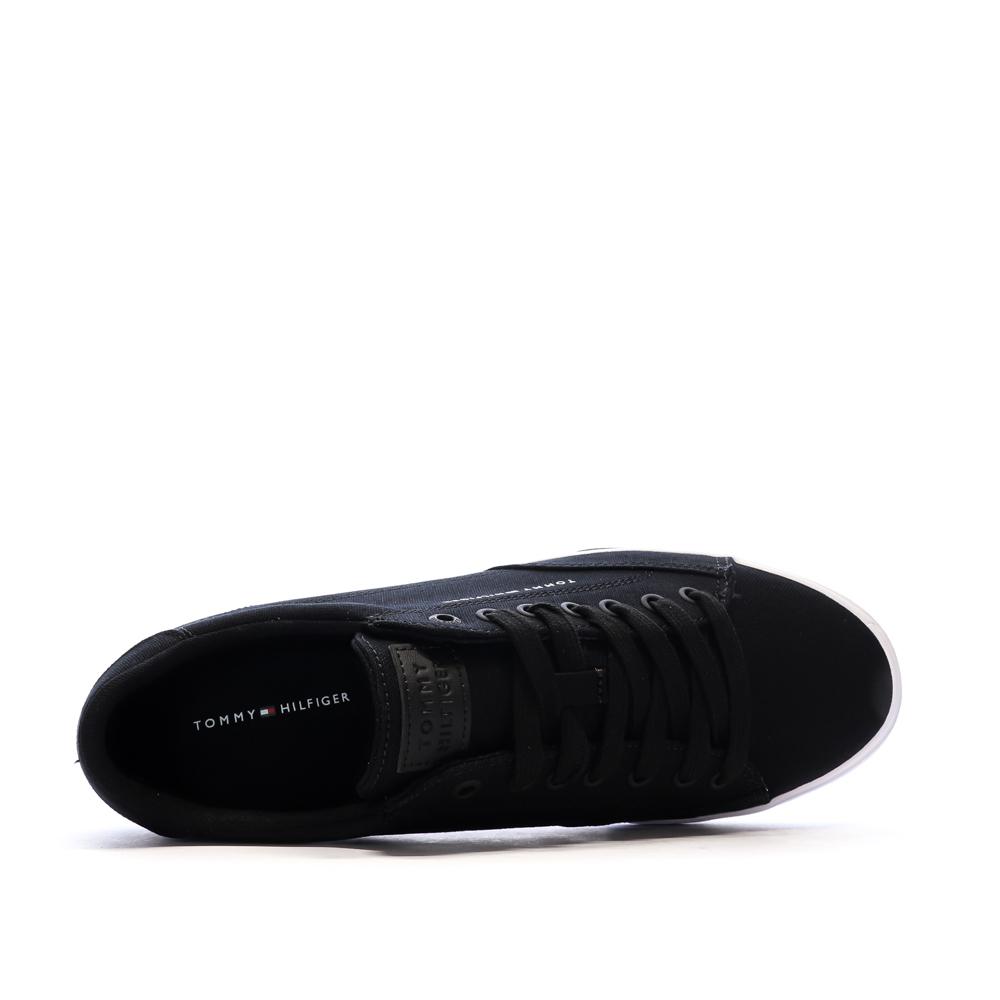Zapatillas deportivas negras para hombre Tommy Hilfiger Vulc Core Rwb ver 4