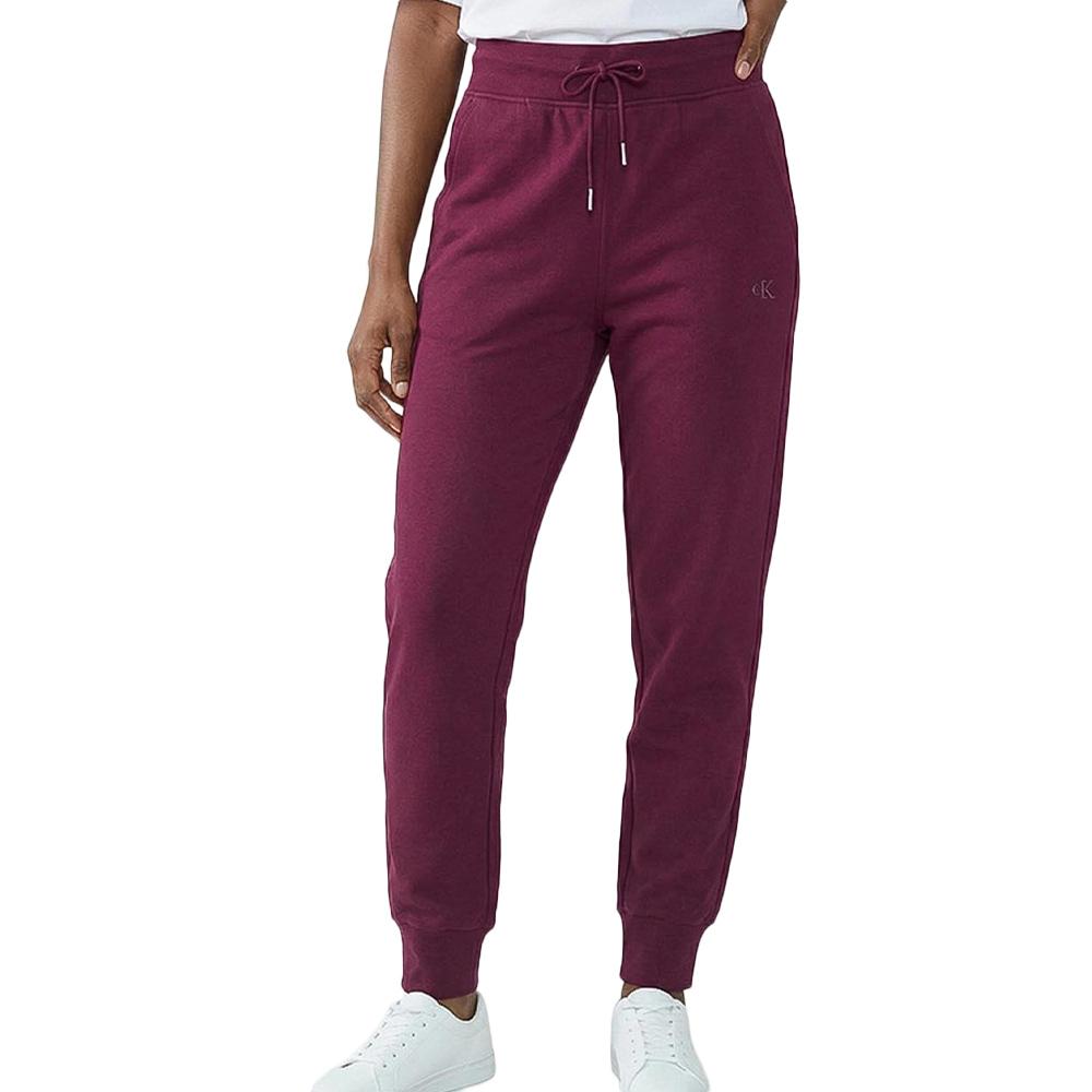 Jogging Rose Femme Calvin Klein Jeans Archive Logo pas cher
