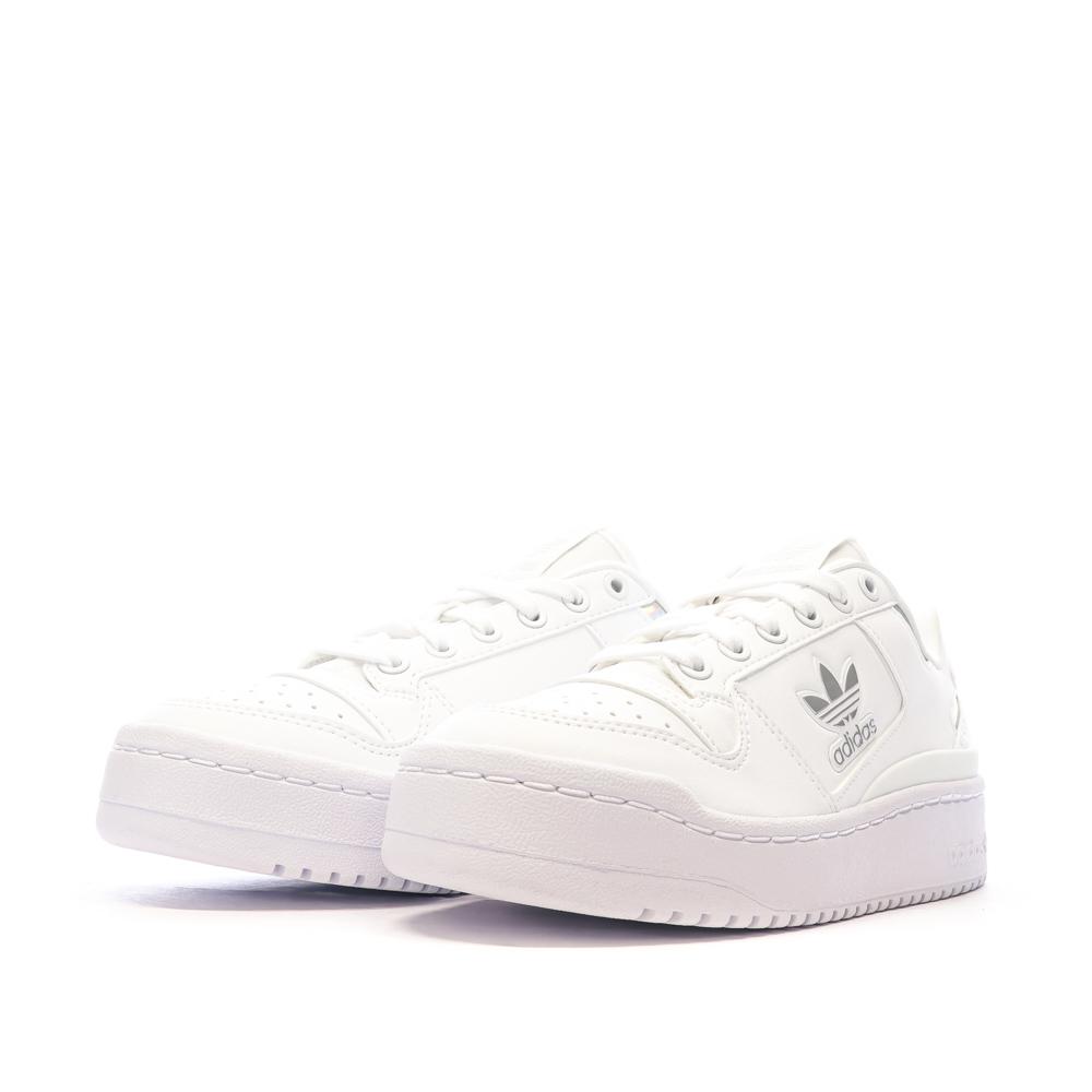 Baskets Blanches Femme Adidas Forum Bold vue 6