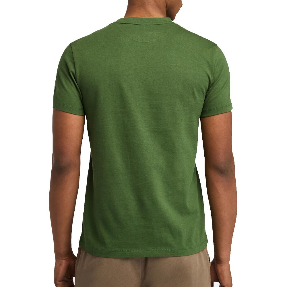 T-Shirt Vert Homme Timberland Sleeve vue 2