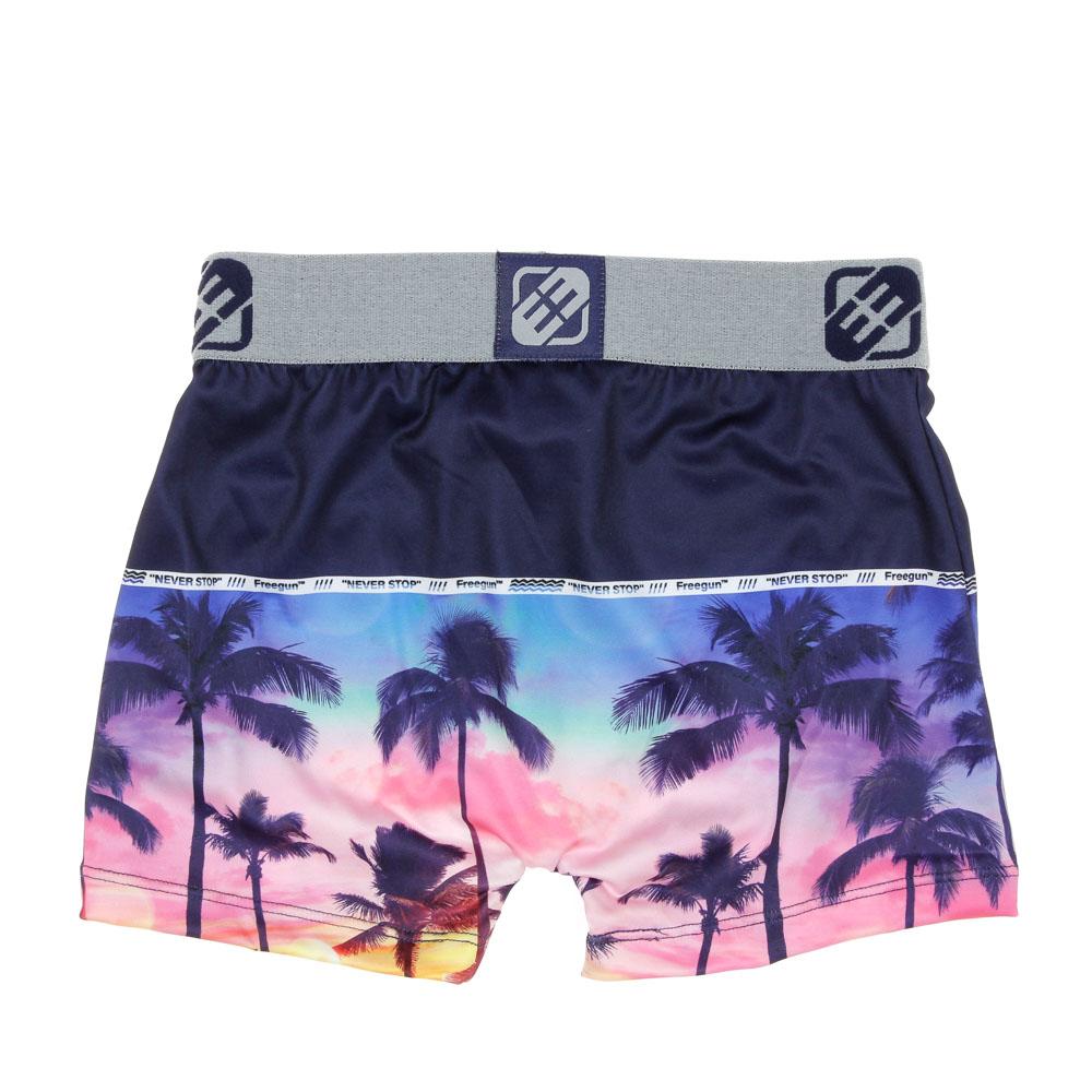 Boxer Gris/Marine à Imprimés Garçon Freegun Pal vue 2