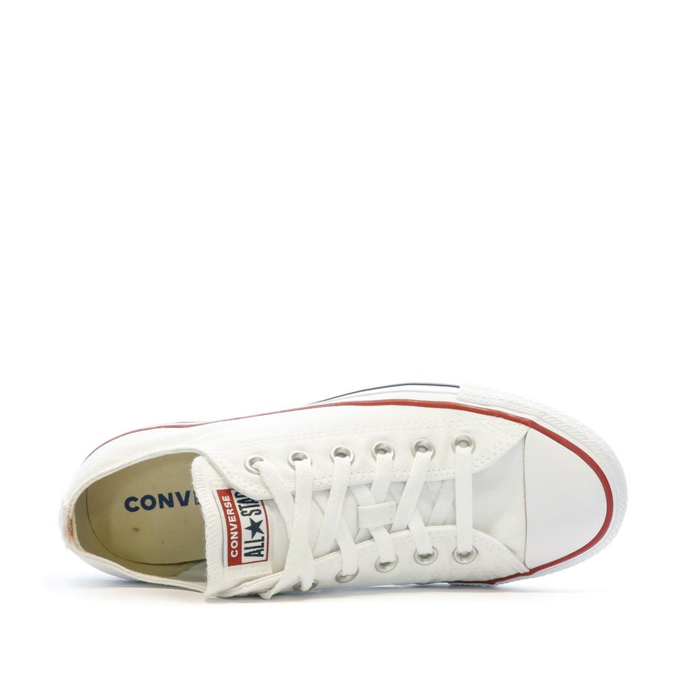Baskets Blanches Femme Converse Converse Ctas Wide Optical vue 4