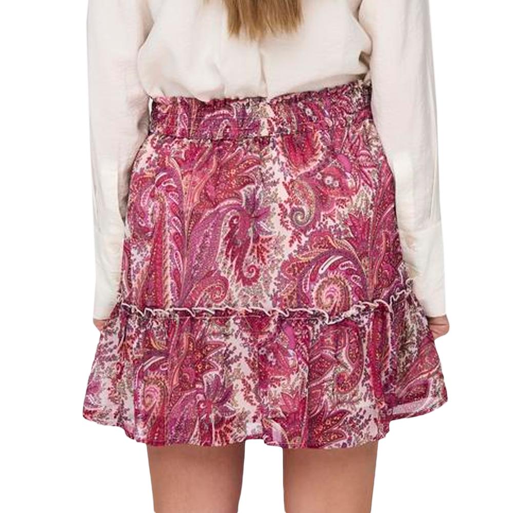 Jupe Écru/Rose Femme JDY Life vue 2