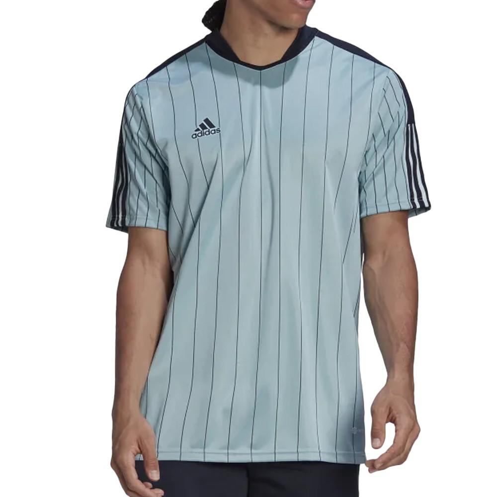 T-shirt Bleu Homme Adidas Tiro pas cher