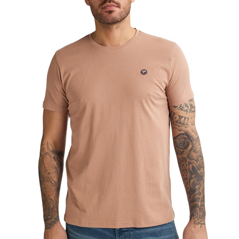 T-shirt Orange Homme Petrol Industries TSR002-9999 pas cher