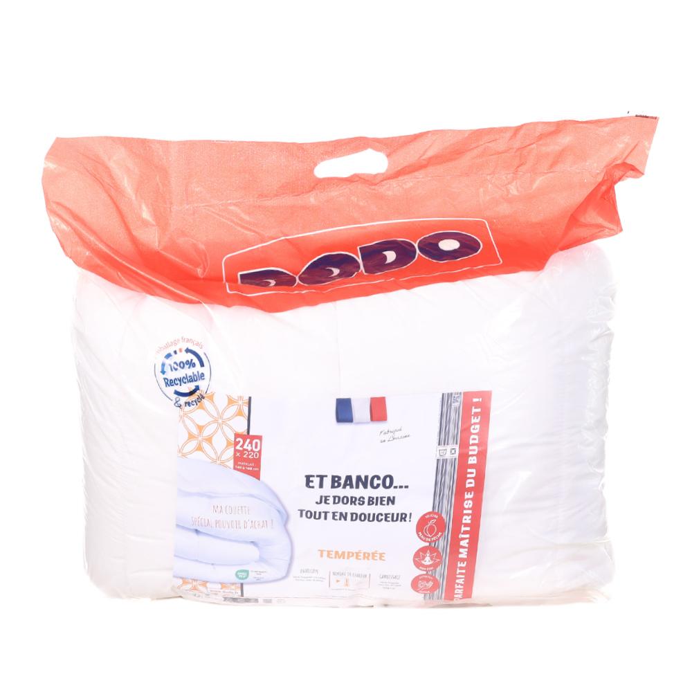 Couettes Blanc Dodo Couette Dors Bien 220x240 pas cher