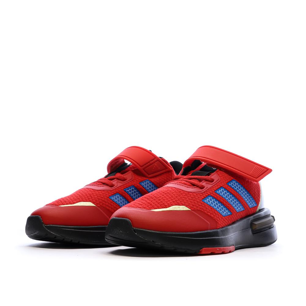 Baskets Rouge Garçon Adidas Marvel vue 6