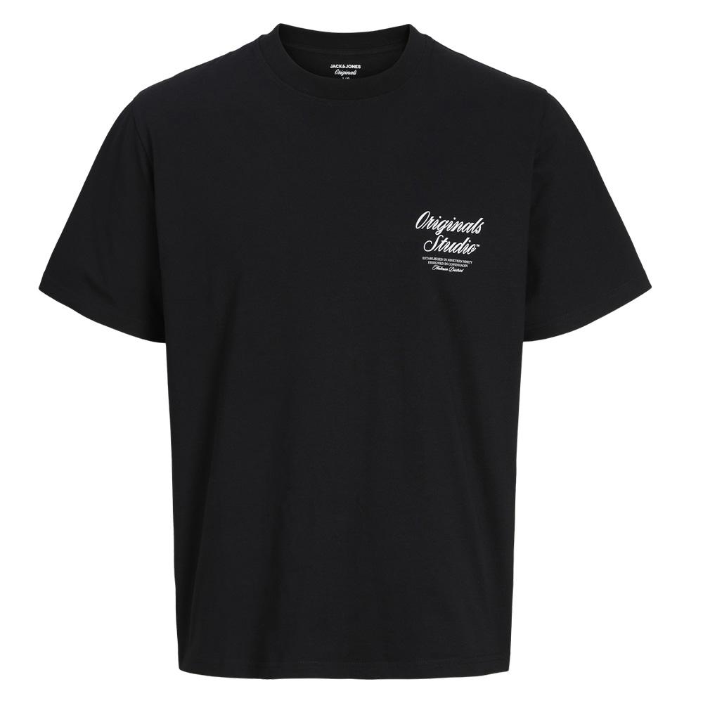 T-Shirt Noir Homme Jack & Jones Norrebro pas cher