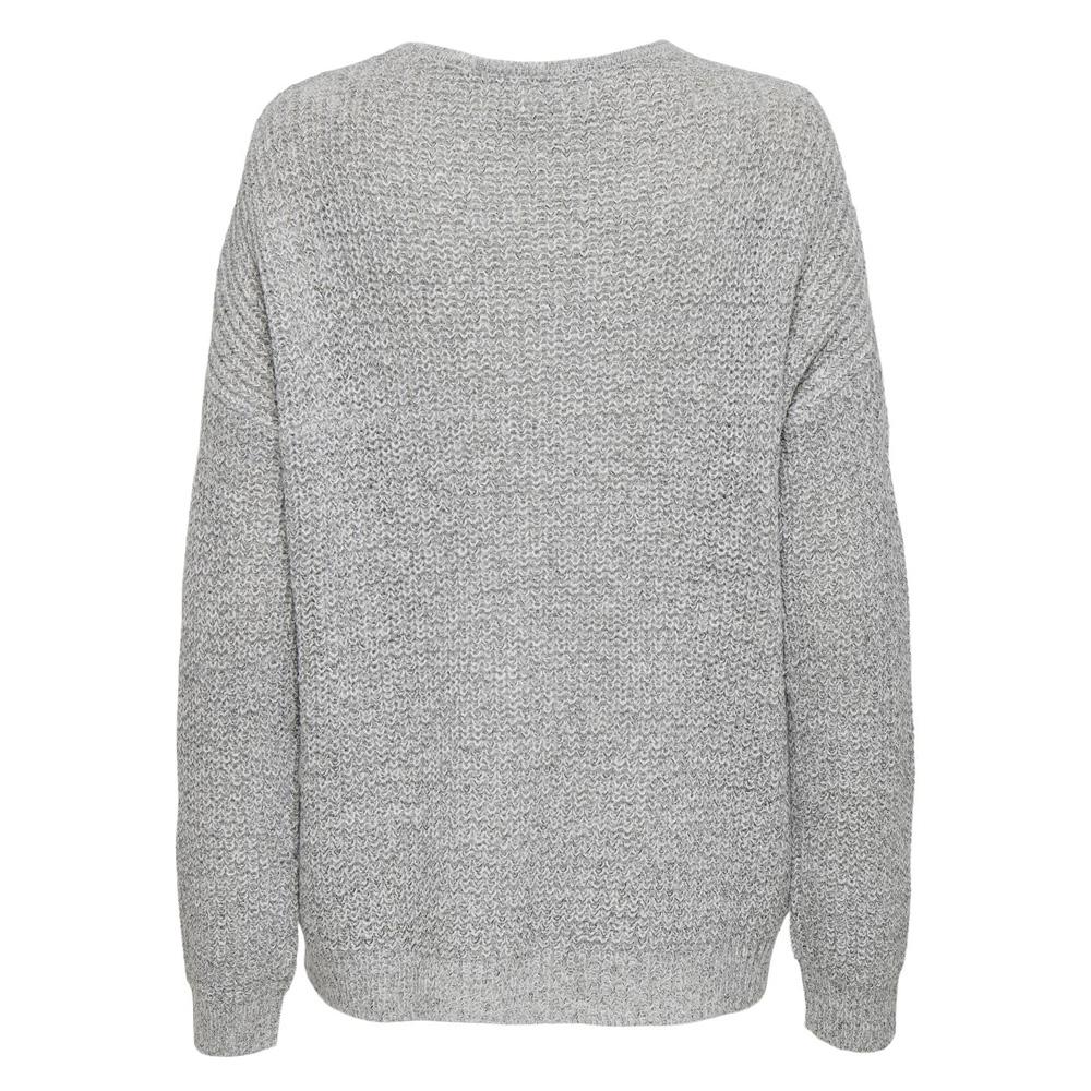 Pull Gris Femme JDY Megan vue 2