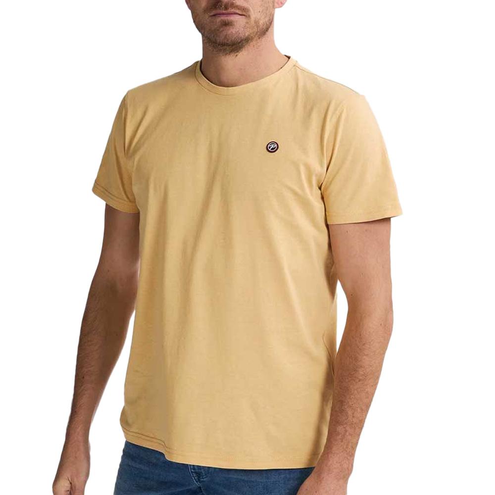T-shirt Jaune Homme Petrol Industries TSR002-9999 pas cher