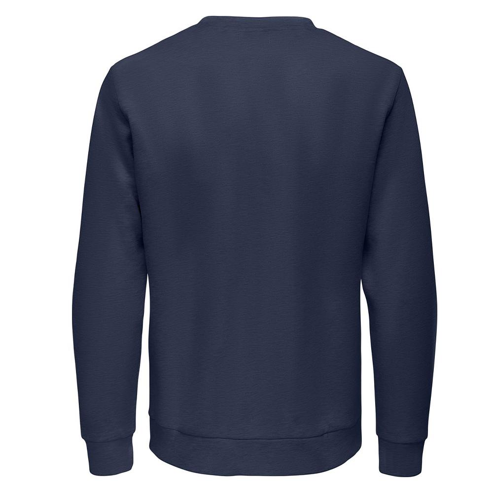 Sweat Marine Homme Only & Sons Chase vue 2