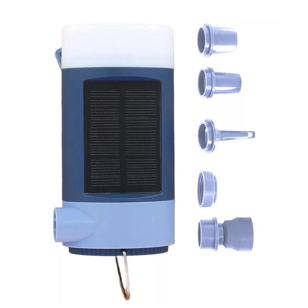 Gonfleur Lanterne rechargeable Bleu Élémenterre ABREDA bivouacs pas cher
