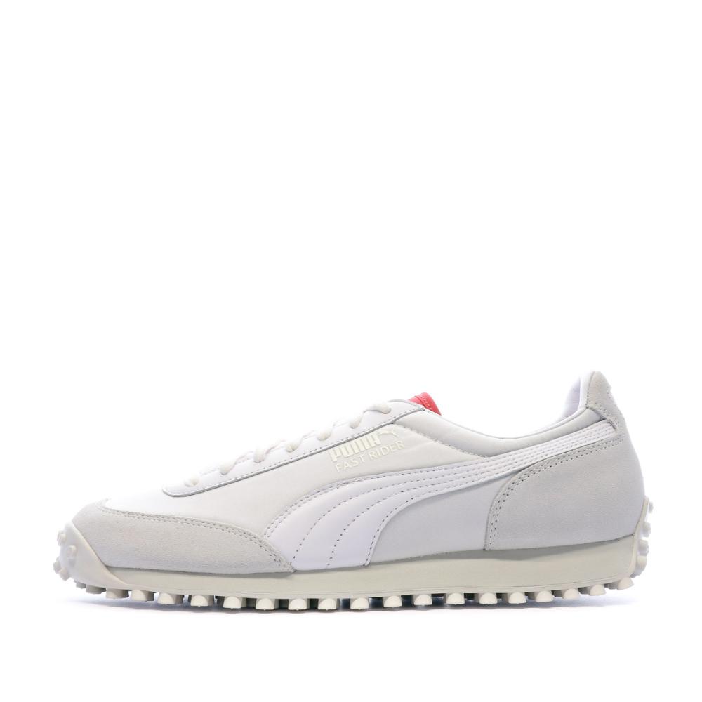 Baskets Blanches Mixte Puma Fast Rider R Dassler Legacy pas cher