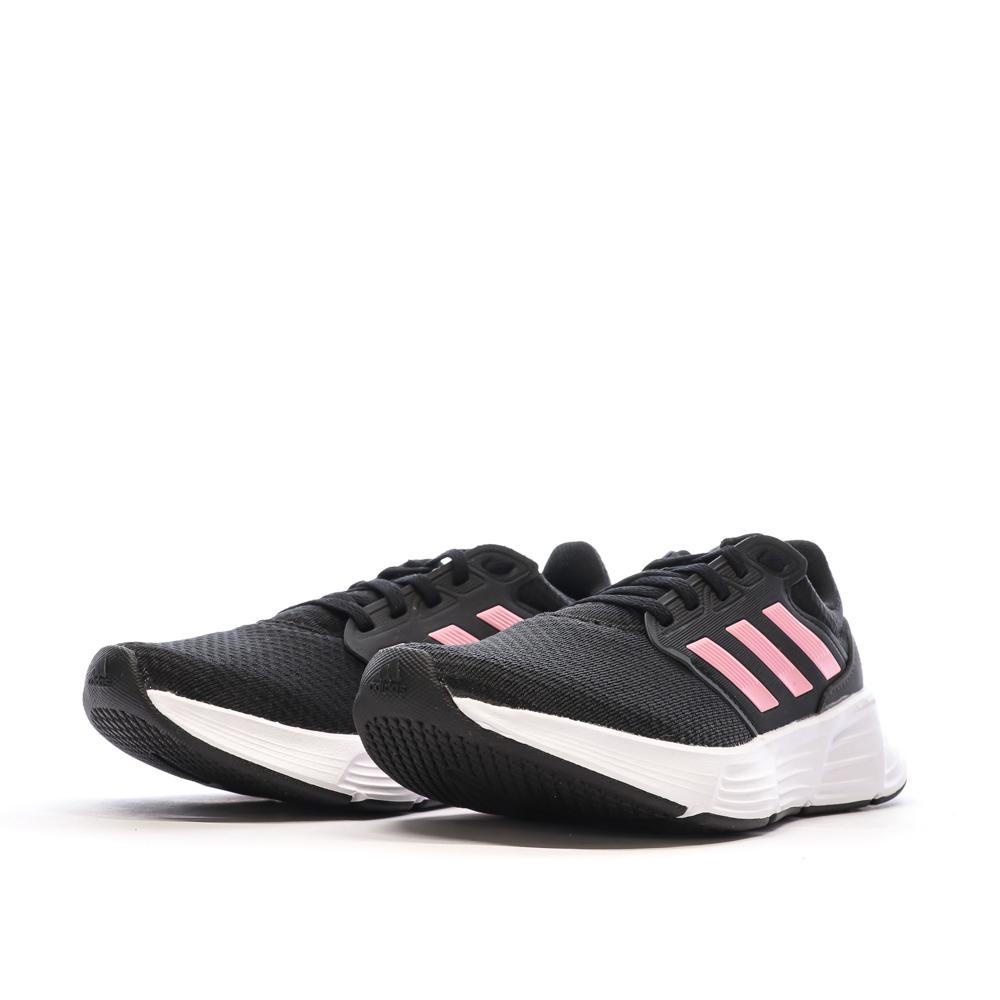Chaussures de Running Noir/Rose Femme Adidas Galaxy 6 vue 6