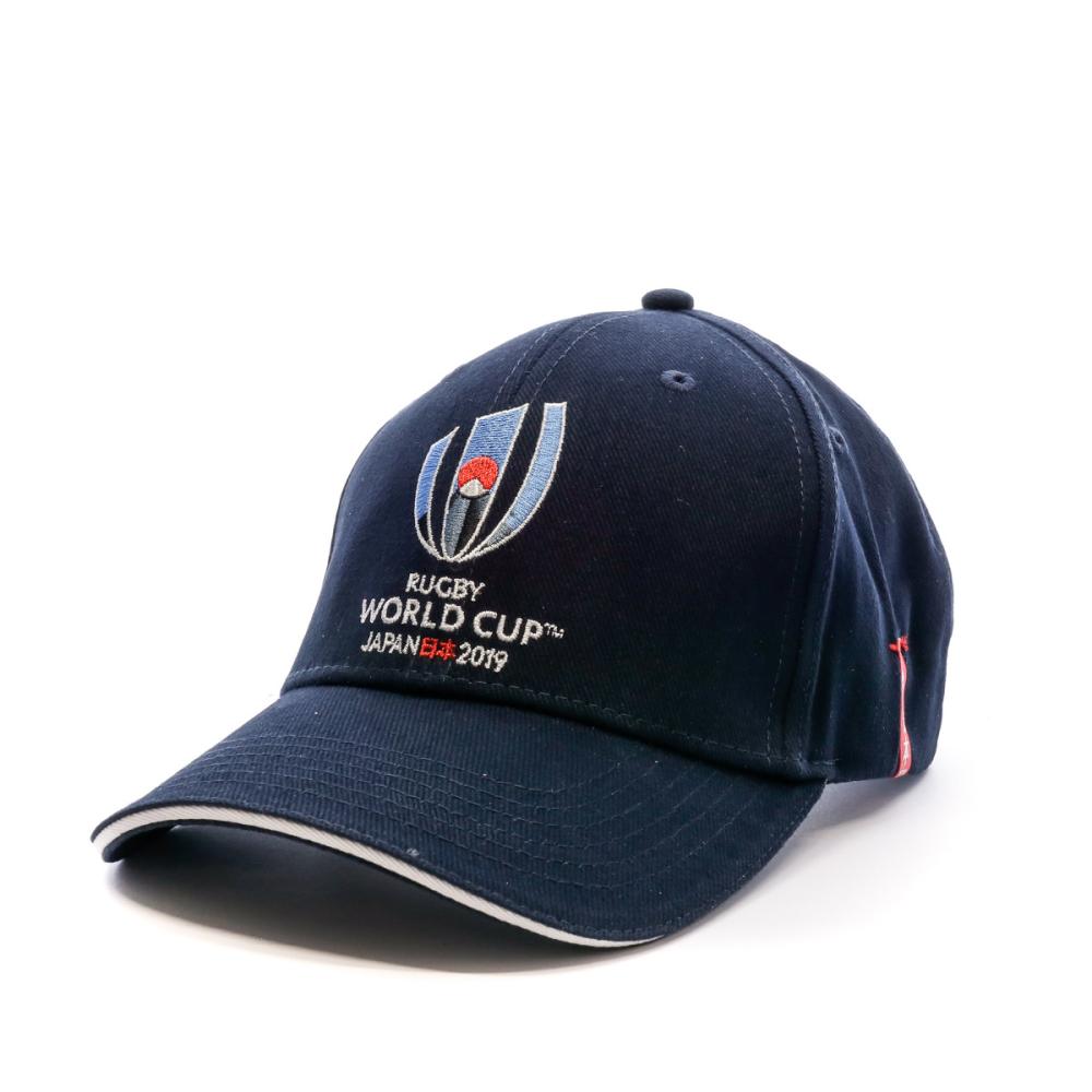 Casquette Marine Homme World Cup Rugby pas cher
