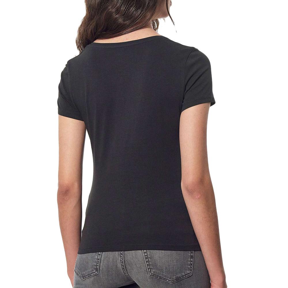 T-shirt Noir Femme Kaporal Frank vue 2