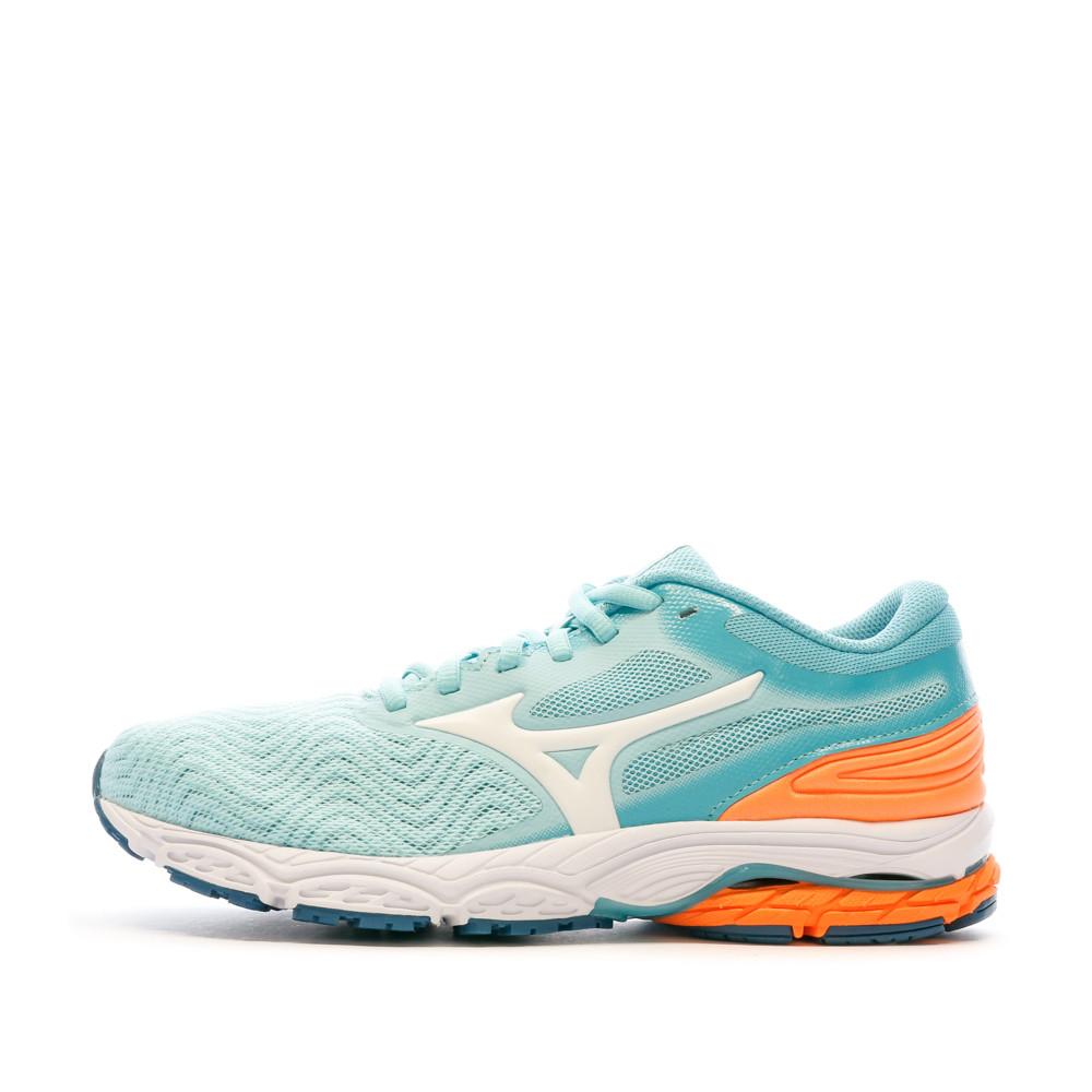 Chaussures de Running Bleu Femme Mizuno Wave Prodigy pas cher