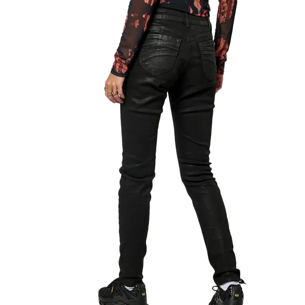 Jean Slim Noir Femme Kaporal Redhbl vue 2