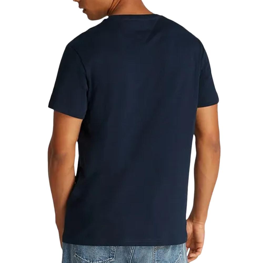 T-Shirt Marine Homme Tommy Hilfiger Slim Entry Graph vue 2
