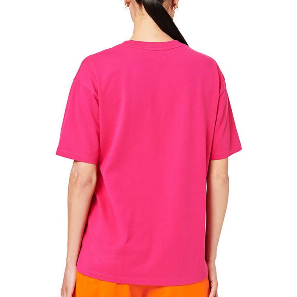 T-shirt Rose Femme Superdry Applique vue 2