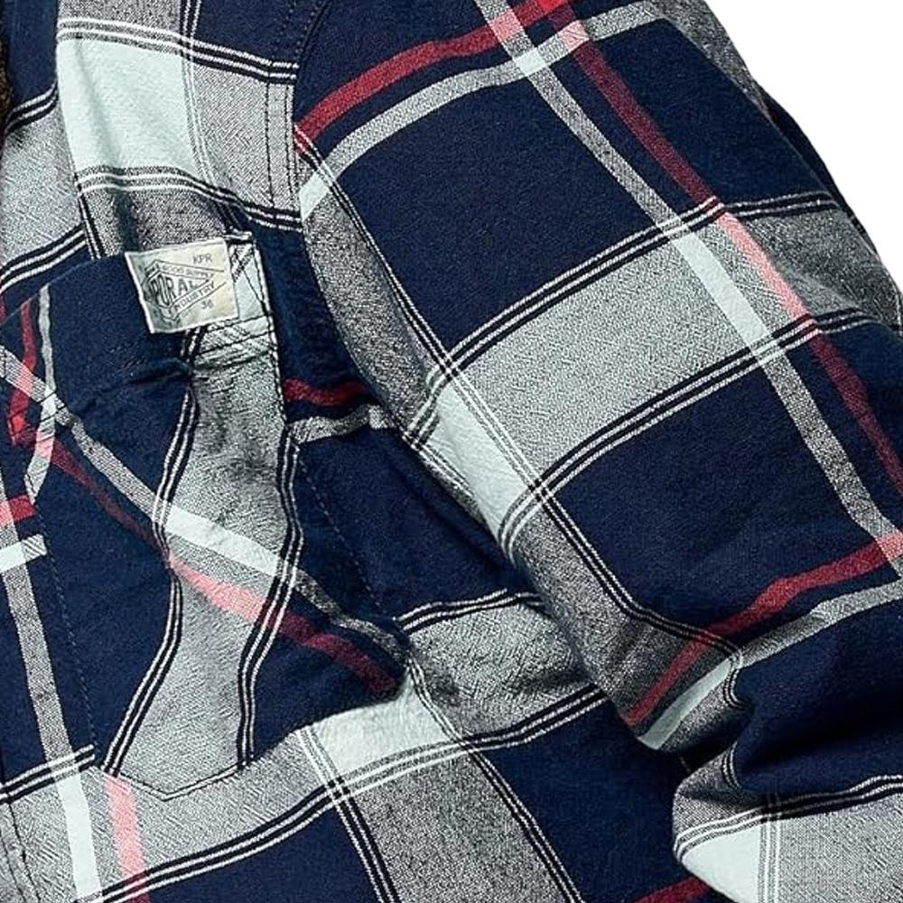 Chemise Bleu Homme Kaporal BALE vue 2